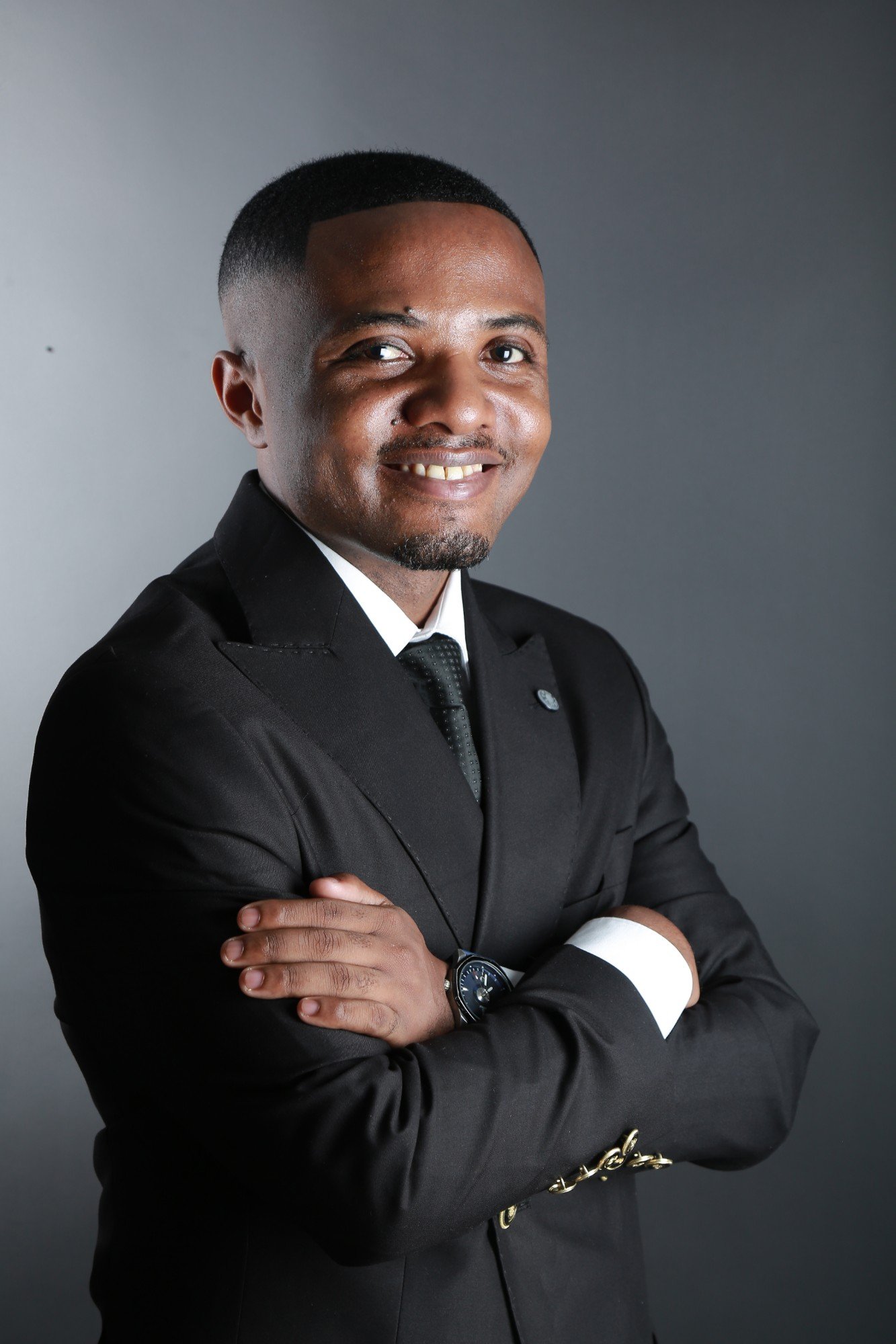 Portrait of author Ignace Sebushari